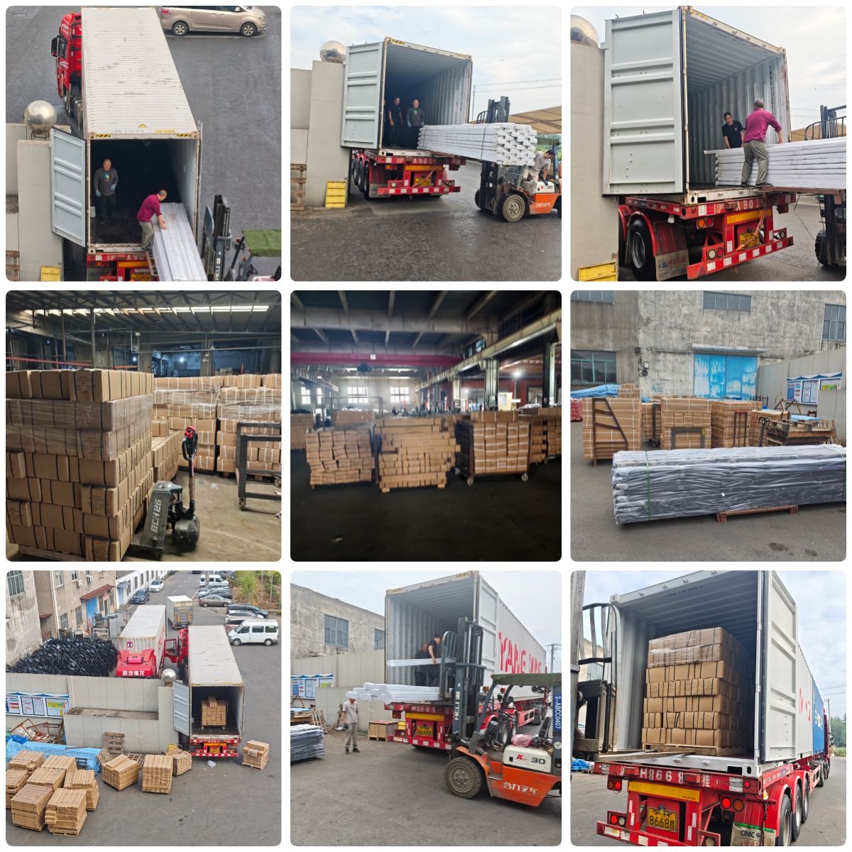 On-site photos of TEBANG shipping three containers of retail shelving to Sri Lanka. On-site photos of TEBANG shipping three containers of retail shelving to Sri Lanka.